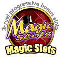 Magic Slots online progressive jackpot slot machine with bonus game